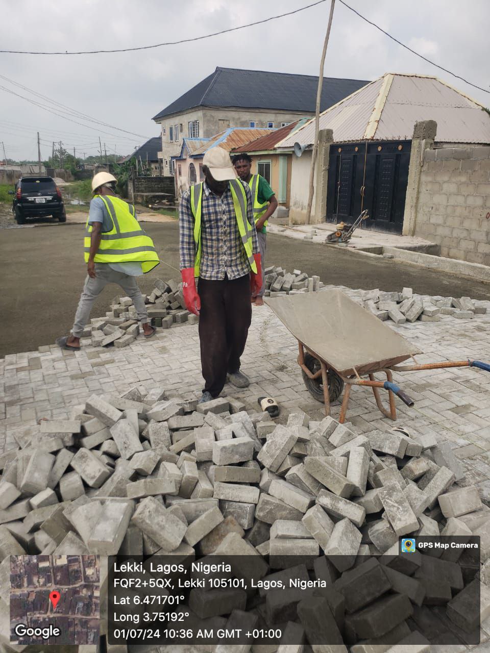 3km Paved Road Construction