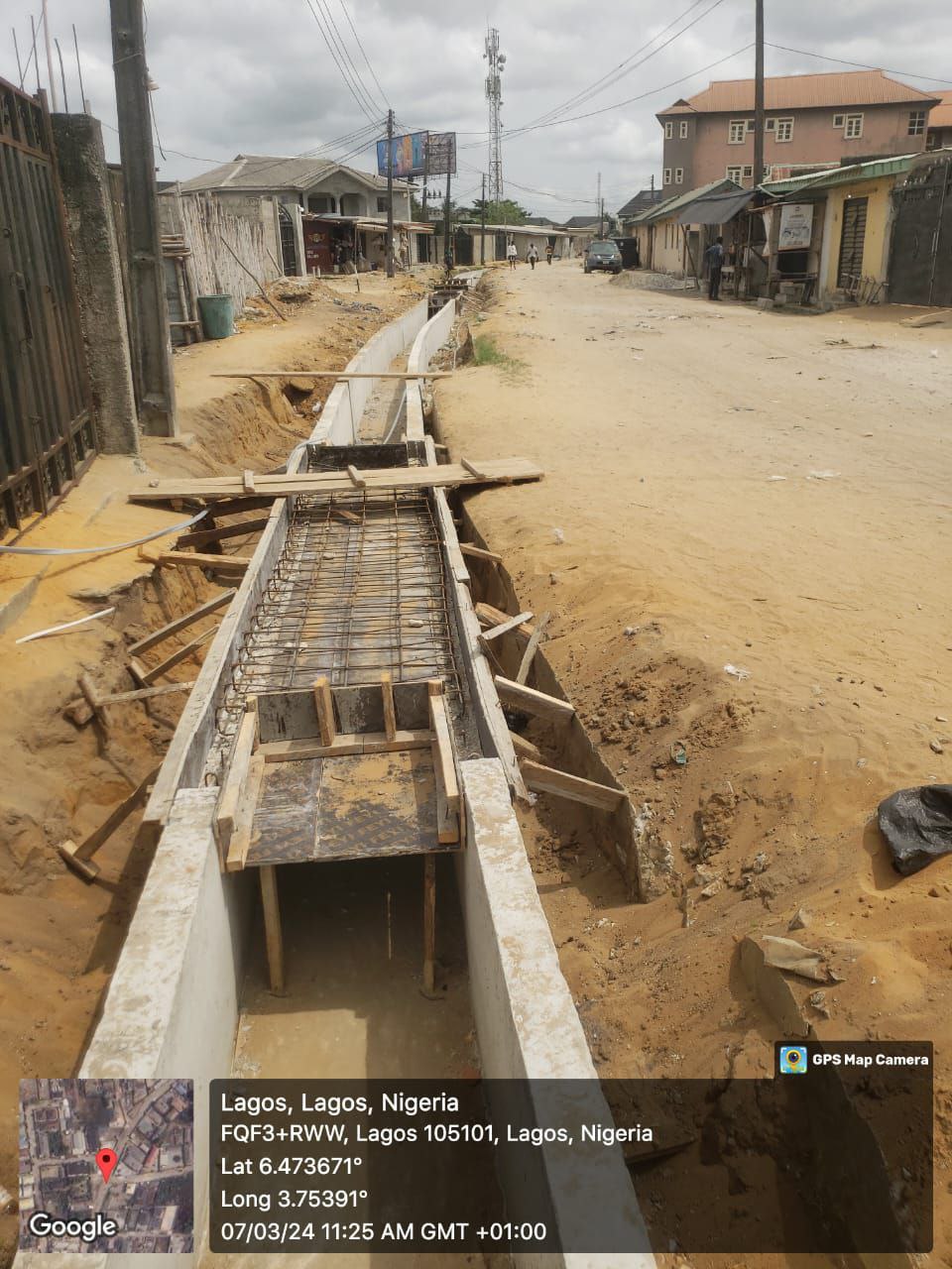 3km Paved Road Construction